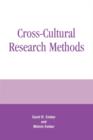 Image for Cross-Cultural Research Methods
