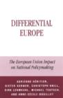 Image for Differential Europe : The European Union Impact on National Policymaking