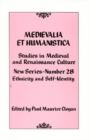 Image for Medievalia et Humanistica, No. 28