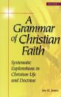 Image for A Grammar of Christian Faith
