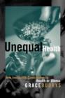 Image for Unequal health  : how inequality contributes to health or illness