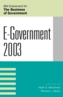 Image for E-Government 2003