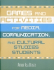 Image for Games and Activities for Media, Communication, and Cultural Studies Students