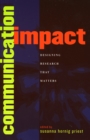 Image for Communication impact  : designing research that matters