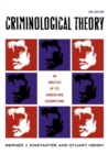 Image for Criminological theory  : an analysis of its underlying assumptions