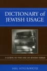 Image for Dictionary of Jewish Usage