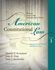 Image for American Constitutional Law : Essays, Cases, and Comparative Notes
