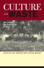 Image for Culture and waste: the creation and destruction of value