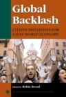 Image for Global backlash: citizen initiatives for a just world economy
