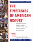 Image for The Timetables of American History