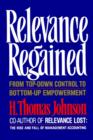 Image for Relevance regained  : from top-down control to bottom-up empowerment