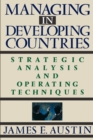 Image for Managing In Developing Countries