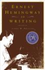 Image for Ernest Hemingway on Writing