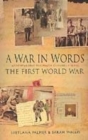 Image for A War in Words