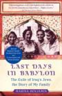 Image for Last Days in Babylon: The History of a Family, the Story of a Nation