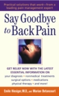 Image for Say Goodbye to Back Pain