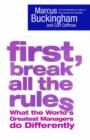 Image for First, Break All the Rules