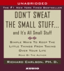 Image for Don&#39;t Sweat the Small Stuff...And It&#39;s All Small Stuff