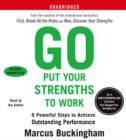 Image for Go Put Your Strengths To Work: Learn the Three Vital Skills for Flourishing at Work