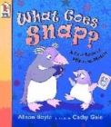 Image for What goes snap?  : a shapes and patterns game book