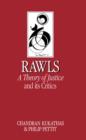 Image for John Rawls &#39;Theory of Justice&#39; and Its Critics