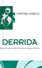 Image for Derrida : Deconstruction from Phenomenology to Ethics