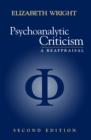 Image for Psychoanalytic Criticism
