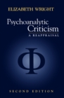 Image for Psychoanalytic criticism  : a reappraisal