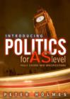 Image for Introducing Politics for AS Level