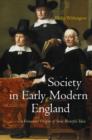 Image for Society in Early Modern England
