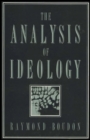 Image for The Analysis of Ideology
