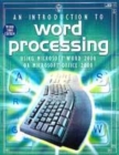 Image for An introduction to word processing using Word 2000 or Office 2000