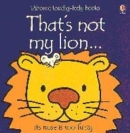 Image for That&#39;s Not My Lion