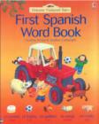 Image for First Spanish word book