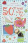 Image for Activity Cards : 50 Things to Make and Do
