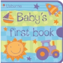 Image for Usborne Baby&#39;s First Book Blue Cloth Book