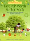 Image for First Irish Sticker Book