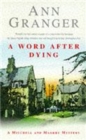 Image for A word after dying