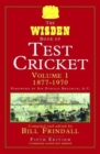 Image for Wisden Book of Test Cricket 5th Edn Vol 1