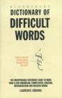 Image for DICTIONARY OF DIFFICULT WORDS