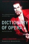Image for Dictionary of opera