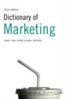 Image for Dictionary of Marketing