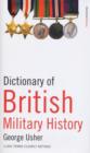 Image for Dictionary of British Military History