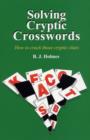 Image for Solving cryptic crosswords  : how to crack those cryptic clues