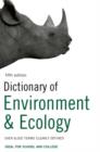 Image for Dictionary of Environment and Ecology
