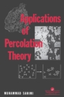 Image for Applications Of Percolation Theory