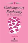 Image for Contemporary Psychology