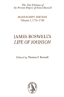 Image for James Boswell&#39;s Life of Johnson  : an edition of the original manuscriptVolume 3,: 1776-1780