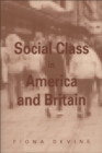 Image for Social class in America and Britain