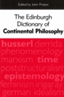 Image for The Edinburgh Dictionary of Continental Philosophy